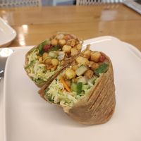 Chickpea burrito, super crunchy and tasty at Always Happy Food co. in Kathmandu