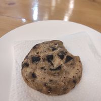 Double chocolate cookie at Always Happy Food co. in Kathmandu