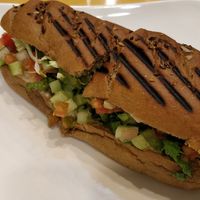 Veg paradise sandwich at Always Happy Food co. in Kathmandu