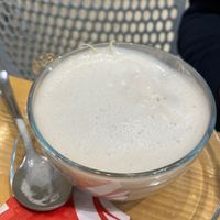 Masala tea with cashew milk  at Always Happy Food co. in Kathmandu