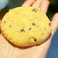 Also got a chocolate chip cookie. Delicious   at Always Happy Food co. in Kathmandu
