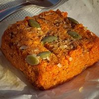 Carrot cake for breakfast 😍  at Always Happy Food co. in Kathmandu