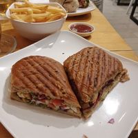 Veg Panini at Always Happy Food co. in Kathmandu