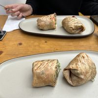 Vegan steak burritos  at Always Happy Food co. in Kathmandu