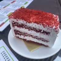 Red velvet cake   at Always Happy Food co. in Kathmandu