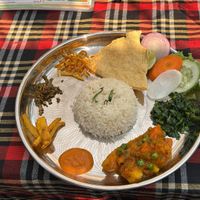 Dal Bharat Set  at Always Happy Food co. in Kathmandu