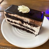 Vegan chocolate cake  at Always Happy Food co. in Kathmandu