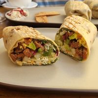 Seitan burrito at Always Happy Food co. in Kathmandu