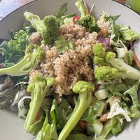 Broccoli quinoa saladd  at Always Happy Food co. in Kathmandu