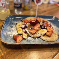 Pancakes yummy  at The Glass Strawberry  in Doncaster
