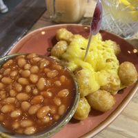 Vegan Potato puffs  at The Glass Strawberry  in Doncaster