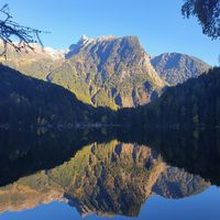 The beautiful Lake Piburger at Restaurant am Piburger See in Oetz