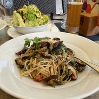 Spaghetti mit Shitake Pilzen   at Restaurant am Piburger See in Oetz
