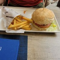 Vegan Burger at Restaurant am Piburger See in Oetz