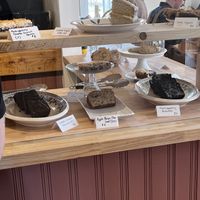   at Two Whales Coffee Shop in Port Rexton