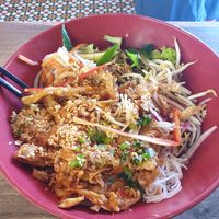 Bun Seitan vegan at Chi Thu - Leopoldstraße in Munich