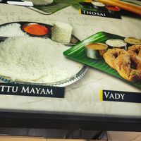 Signboard at Latchemy Indian Stall in North Singapore