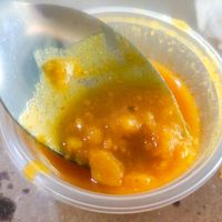 alliums free gravy at Latchemy Indian Stall in North Singapore