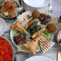 Vegan proeverij for two persons at La Mezza in Groningen