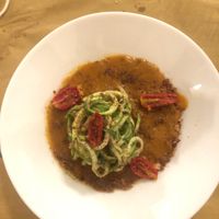 Zucchini Spaghetti at Fefino in Trani