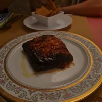 Parmigiana vegana at Fefino in Trani