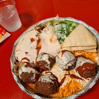 Falafel bowl at The Halal Guys in Southlake