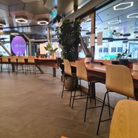 Inside at Realfoods Organic Cafe in Melbourne