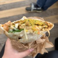 Falafel-Sandwich 5€  at Green Kitchen in Flensburg