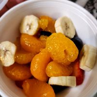 Cup of fruit...so sweet🥰 at Five Loaves Deli in Huntsville