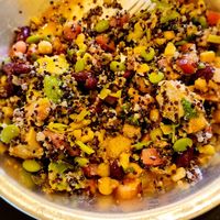 Ava's Tofu Harvest Bowl at Five Loaves Deli in Huntsville