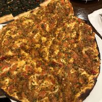 Vegan lahmacun  at Kimyon Kadiköy in Istanbul