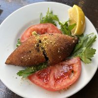 Içli köfte  at Kimyon Kadiköy in Istanbul