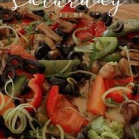 Delicious vegan Flammkuchen 😍  at Munich in Lagos