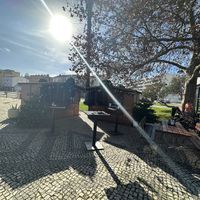 Christmas market in the sun   at Munich in Lagos