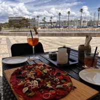 Mediterranean flammkuchen  at Munich in Lagos