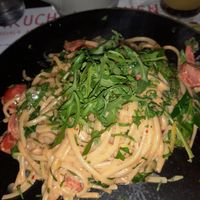 Pasta vegan feta at Munich in Lagos