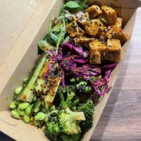 Tofu Bowl take away  at Ravintola Kilpis in Kilpisjarvi