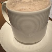 Sherpa chai with almond milk  #Veganuary at Root Down - 33rd Ave in Denver