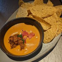 Vegan queso at Root Down - 33rd Ave in Denver