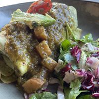 Breakfast burrito!!  at Root Down - 33rd Ave in Denver