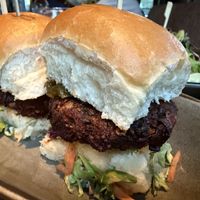 Vegan sliders   at Root Down - 33rd Ave in Denver