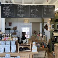 Take away counter - loads of goodies at Out-there Artisan in Jedburgh