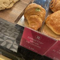 Pistacchio cream vegan croissant   at FCO - Natoo in Fiumicino