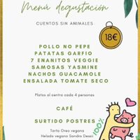 Menú grupos at Dídola in Zaragoza