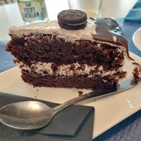 Oreo cake at Dídola in Zaragoza