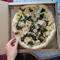 VEGAN SPINACI E NOPOLLO at Pizza Papa Cipolla - Uhříněves in Prague