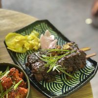 Tahoe satay  at Veganees in Amsterdam