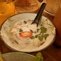 Tom kha at Veganees in Amsterdam