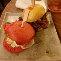 Bao buns at Veganees in Amsterdam