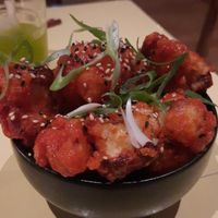 Korian fried cauliflower at Veganees in Amsterdam